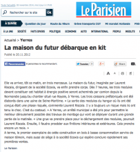 Le Parisien - ecoXia